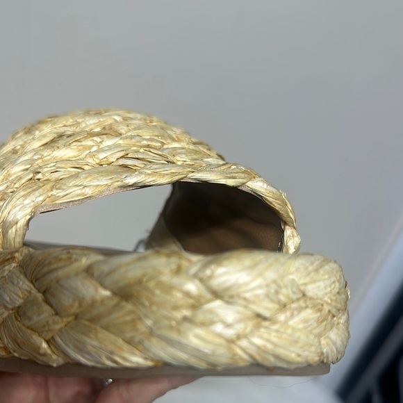A New Day Tan Espadrille Sandals with Woven Upper - Picture 4 of 8